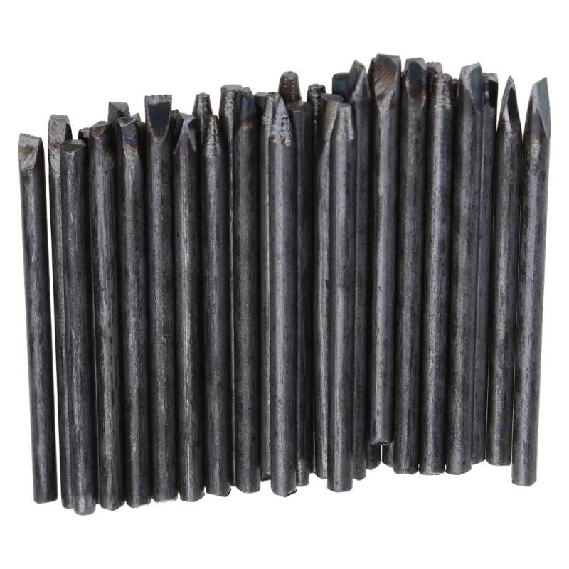 

36 Pcs / set DIY Kerajinan Alat Baja Punches Bunga Punch Stamp Set Perhiasan Membuat