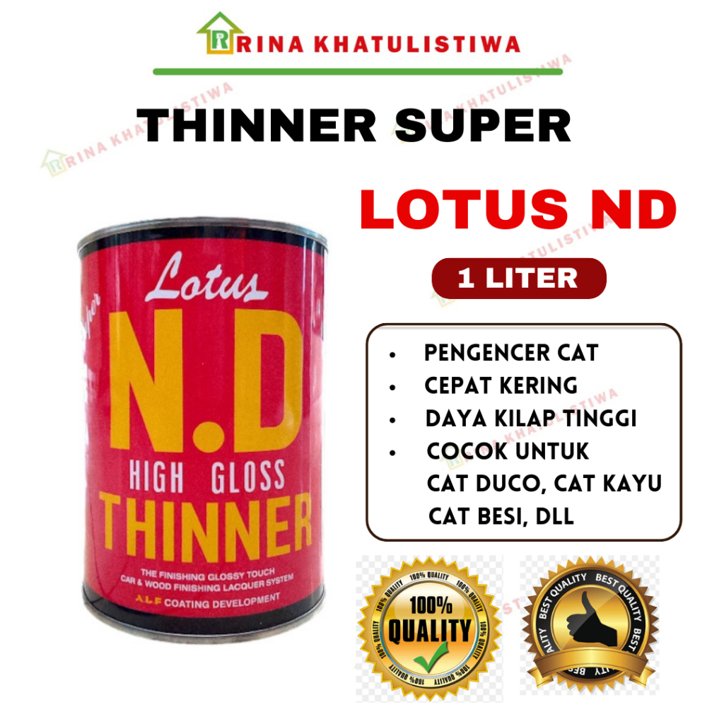 Thinner ND Lotus 1 Liter | Thinner Super ND Lotus 1 Liter