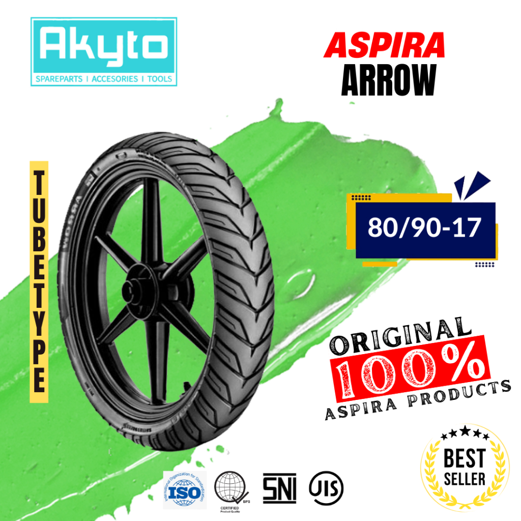 BAN ASPIRA ARROW / BAN TUBETYPE / BAN MOTOR RING 17 / BAN R17 / BAN LUAR / BAN NON TUBELESS / BAN MO