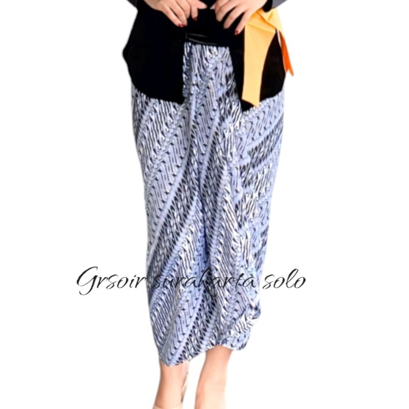 Rok Lilit Batik / Rok Batik/Rok kondangan/Rok Lilit Parang Hitam