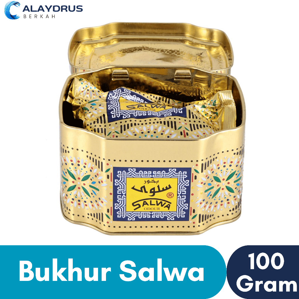 Bukhur Surrati Salwa 100 Gram Premium | Buhur Gaharu Asli Super Aroma Terapi - Dupa Wangi Tahan Lama