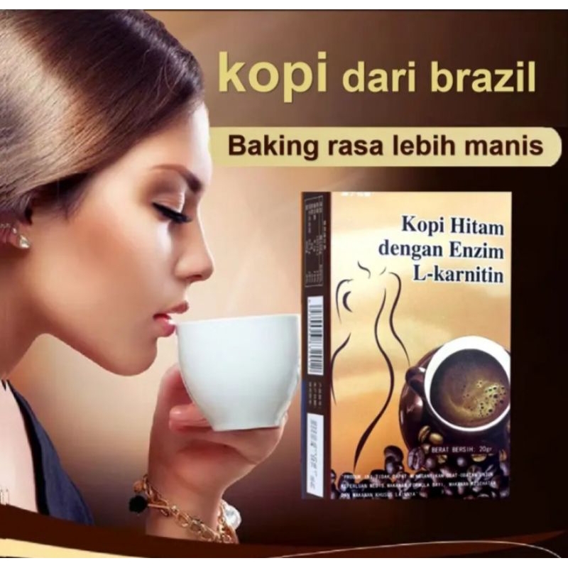 

L KARNITIN KOPI HITAM UNTUK DIET RENDAH GULA RENDAH LEMAK