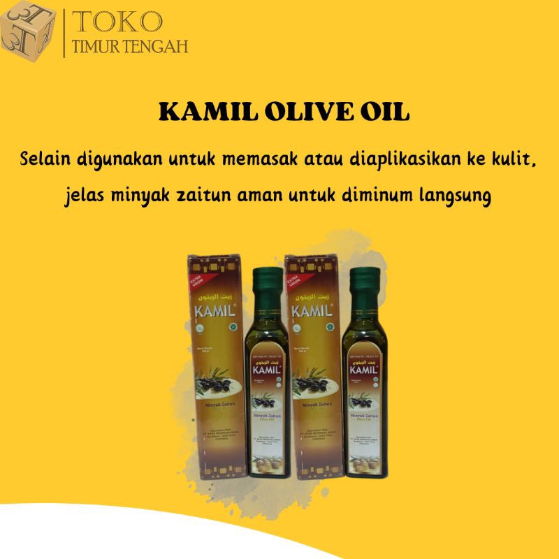 

KAMIL OLIVE OIL CAIR 250GRAM