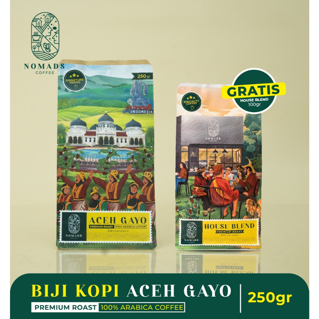 

PROMO BUNDLE - Aceh Gayo Full Wash - 250 gram