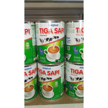 

Tiga sapi kental manis 500 gr