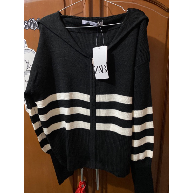 cardigan zara cardigan kerah sailor zara cardigan rajut zara cardigan oversize zara cardigan salur z