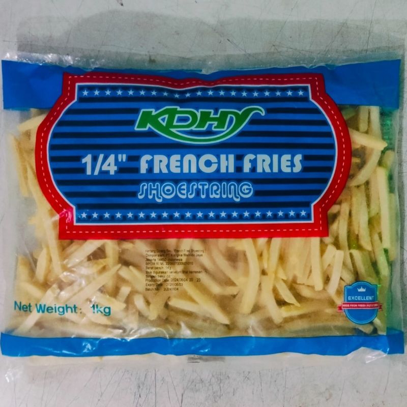 

Kentang Shoestring Spesial 1Kg