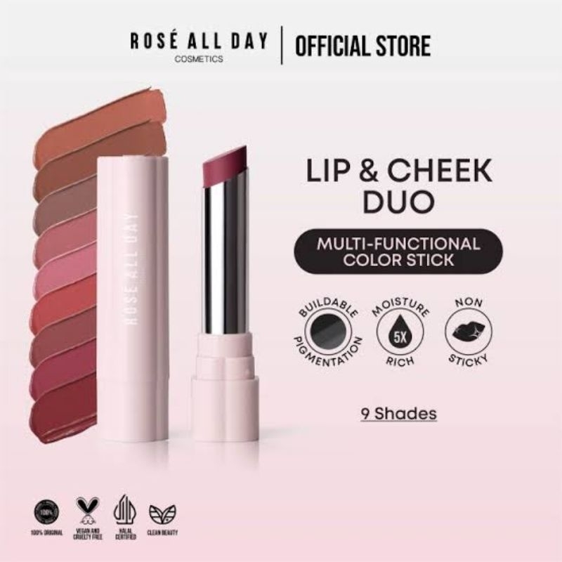 ROSE ALL DAY LIP AND CHEEK DUO