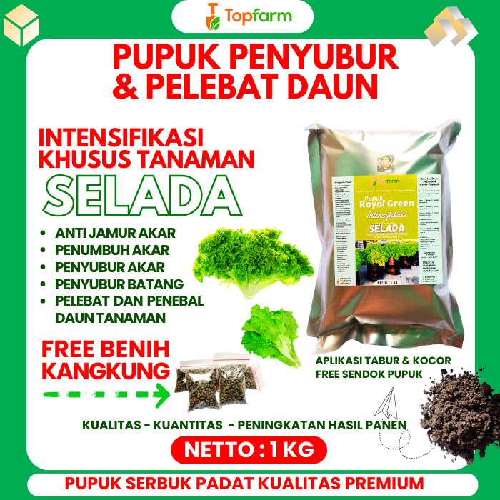 Pupuk Penyubur Daun Selada / Pupuk Daun Untuk Tanaman Selada / Pupuk Daun Selada Terbaik / Pupuk Ser