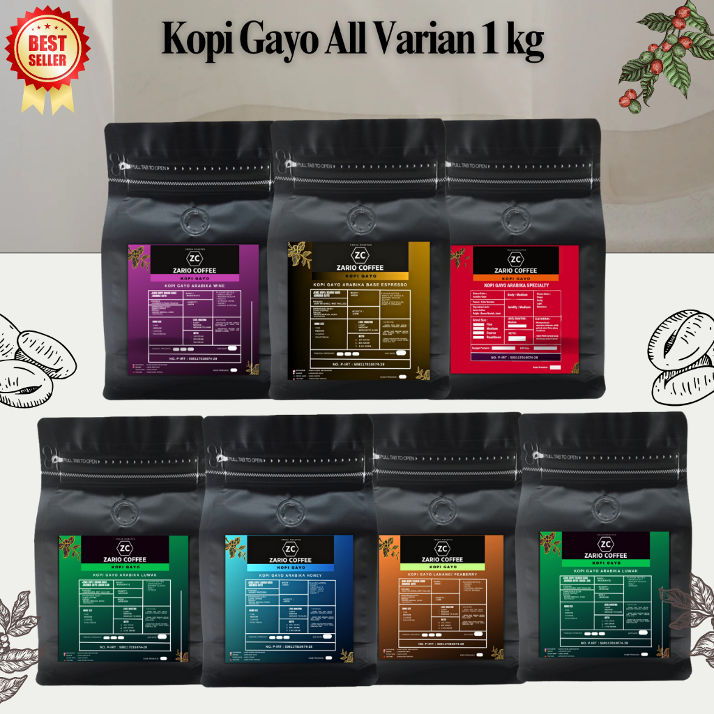 

Kopi Gayo Promo Spesial Semua Varians 1 Kg Kopi Aceh Arabika dan Robusta