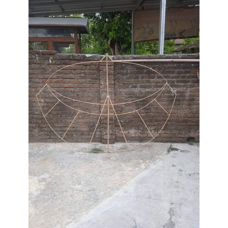 Kerangka Pegon Ceper 1.5 meter Tinggal Sampul Sudah Dirakit