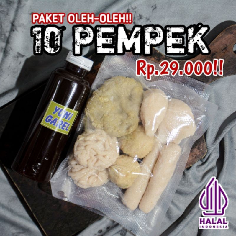 

[10 PCS] Paket Oleh Oleh Pempek Khas Palembang Isi 10 + Cuka , Pempek Ikan Asli Palembang, Pempek Ikan Salam, Pempek Telur, Pempek Kulit Krispy, Pempek Palembang Enak, Paket Oleh Oleh Palembang. Oleh oleh sumsel