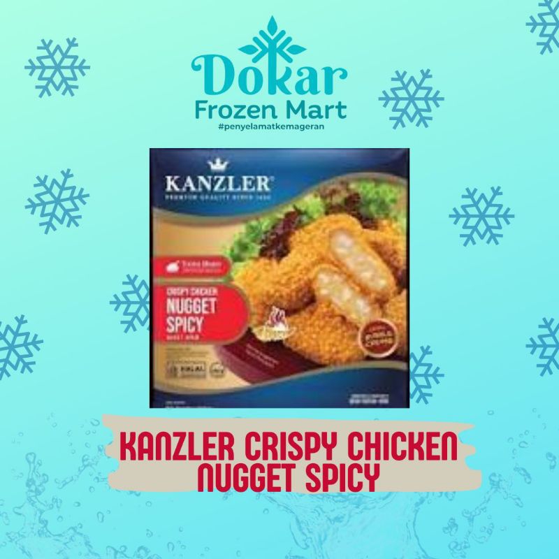 

Kanzler Crispy Chicken Nugget Spicy 450gr