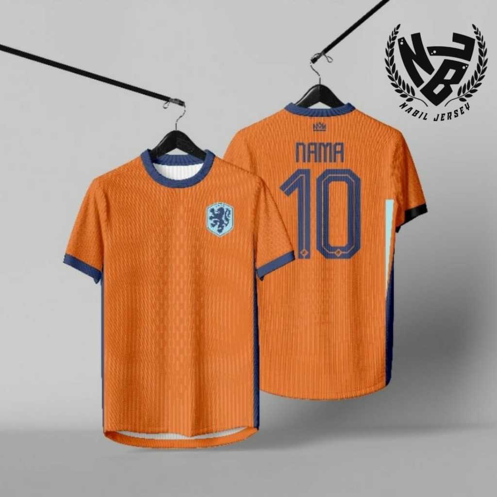 Jersey Belanda Holanda Euro 2024