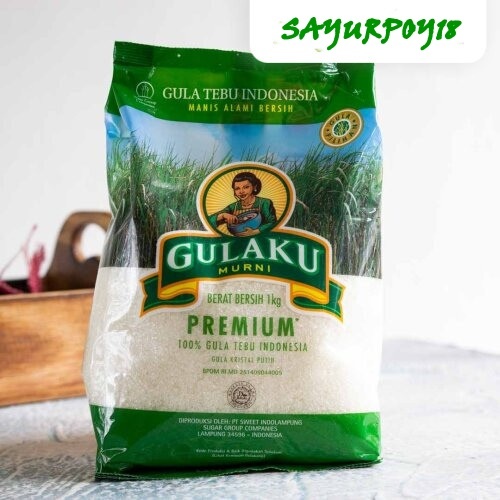 

Gula pasir - Gulaku Gula Premium 1 kg (Sayurpoy18)