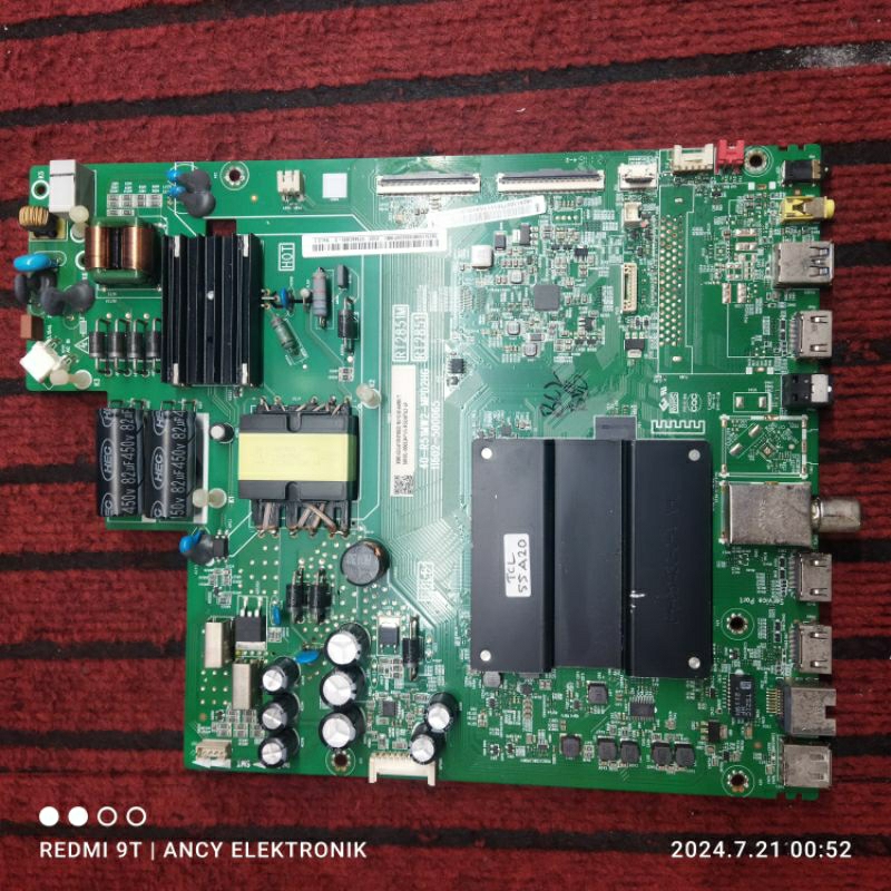 MB MAINBOARD TV TCL ANDROID 55A20