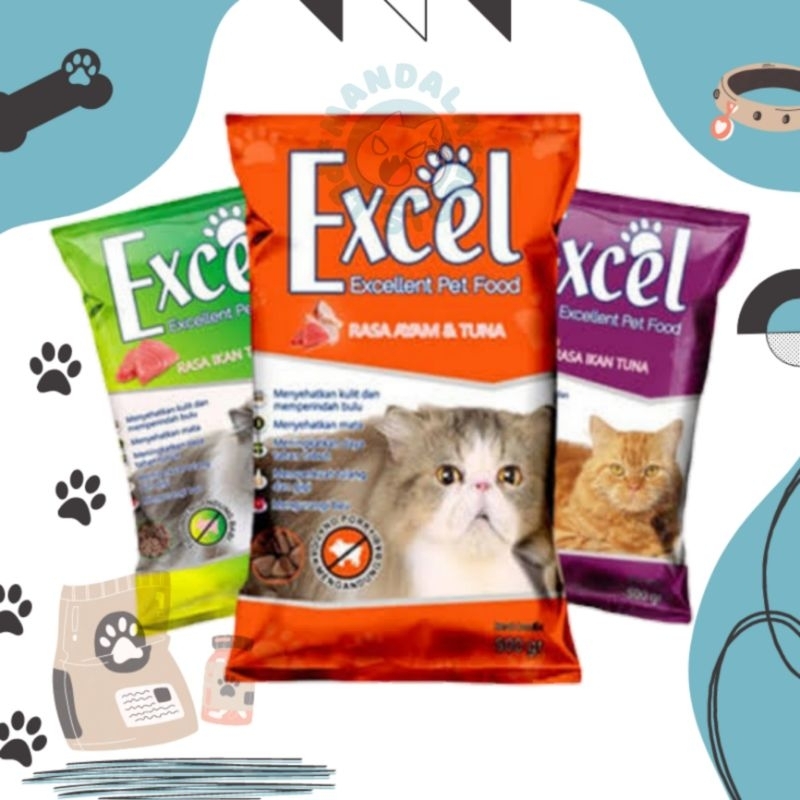 Makan Kucing Excel Murah / MAKANAN KUCING MURAH EXCEL