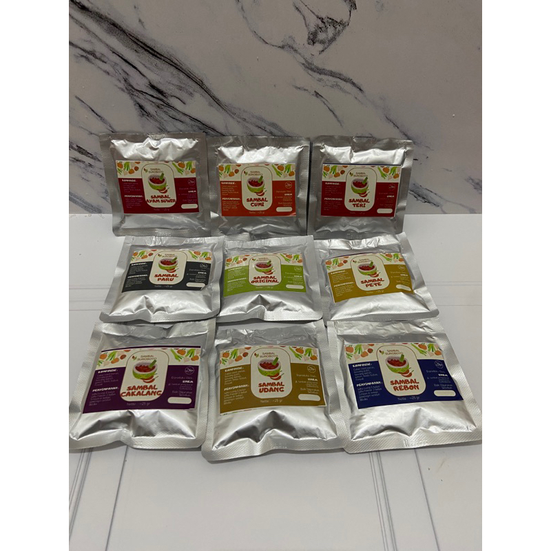 

Sambal Suroboyo ~ Sambel sekali makan banyak Varian