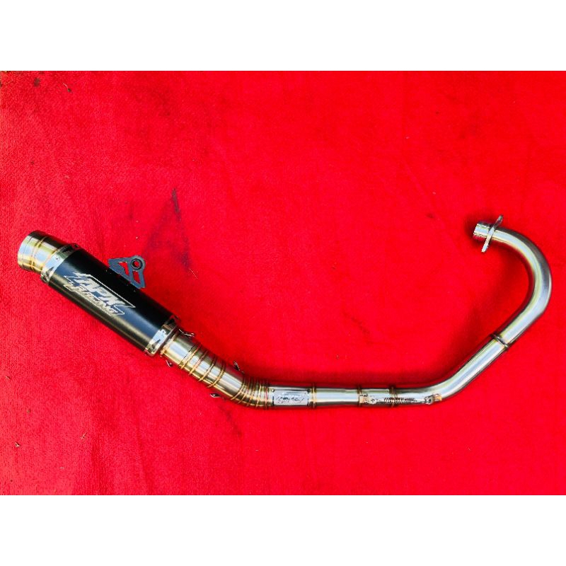 Knalpot KLX D_TRACKER WR155 CRF 200 CC Leher Kolong Bawah Original APX Racingexhaust