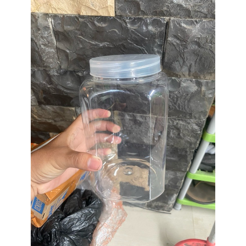 Toples 2 Liter kotak isi 28 PCS//Toples kue kering//toples ikan cupang