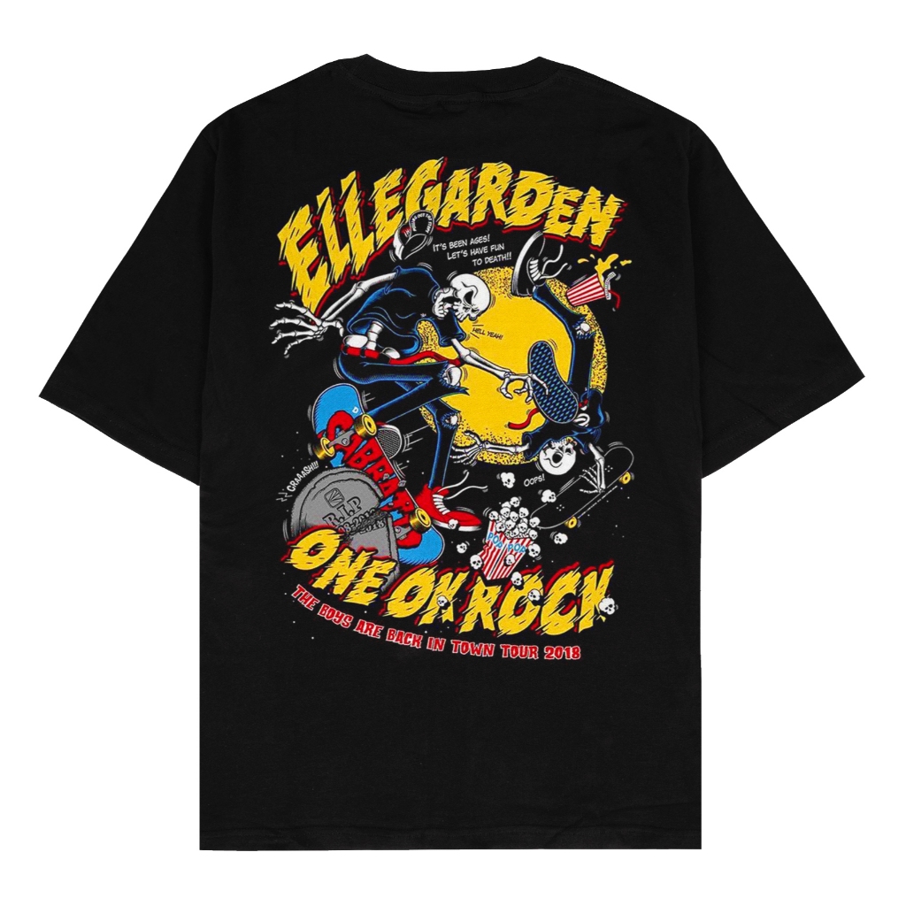 Kaoshan Co - Kaos Baju Distro One Ellegarden One Ok Rock Tour The Bigining Japan Tshirt Musik Rock P