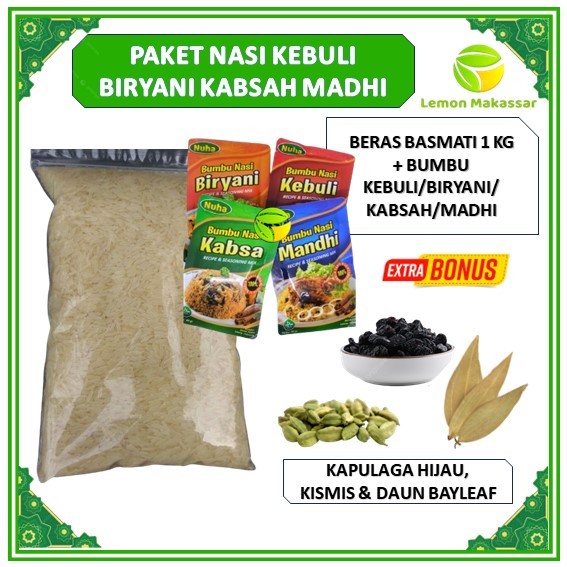 

PAKET NASI KEBULI BIRYANI KABSAH MADHI