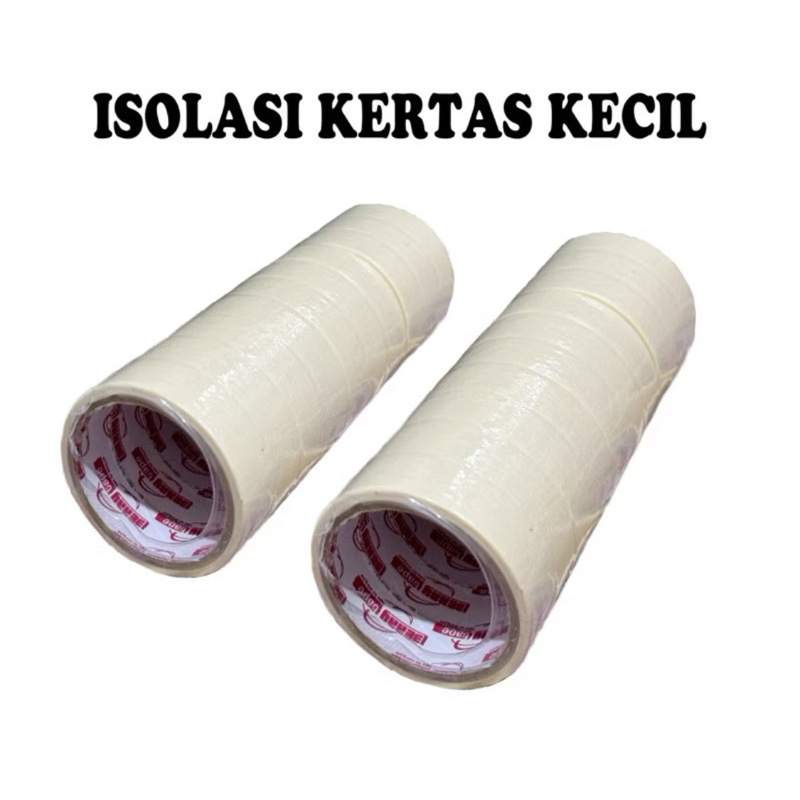 

Isolasi Kertas | Masking Tape | Lakban Kertas Kecil