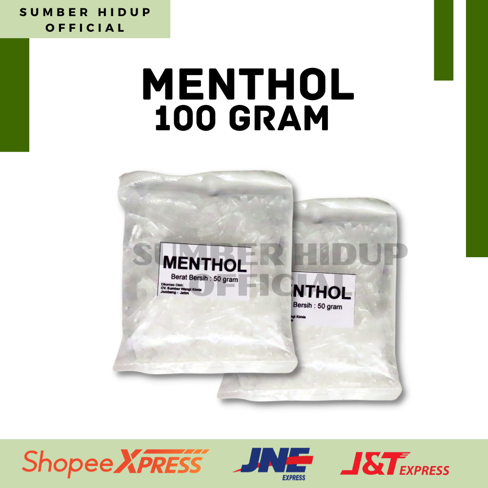 

MENTHOL CRYSTAL KEMASAN 100GR