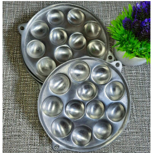 Cetakan Telur 12 Lubang/ Cetakan Takoyaki/ Cetakan Telur Bulat Kecil