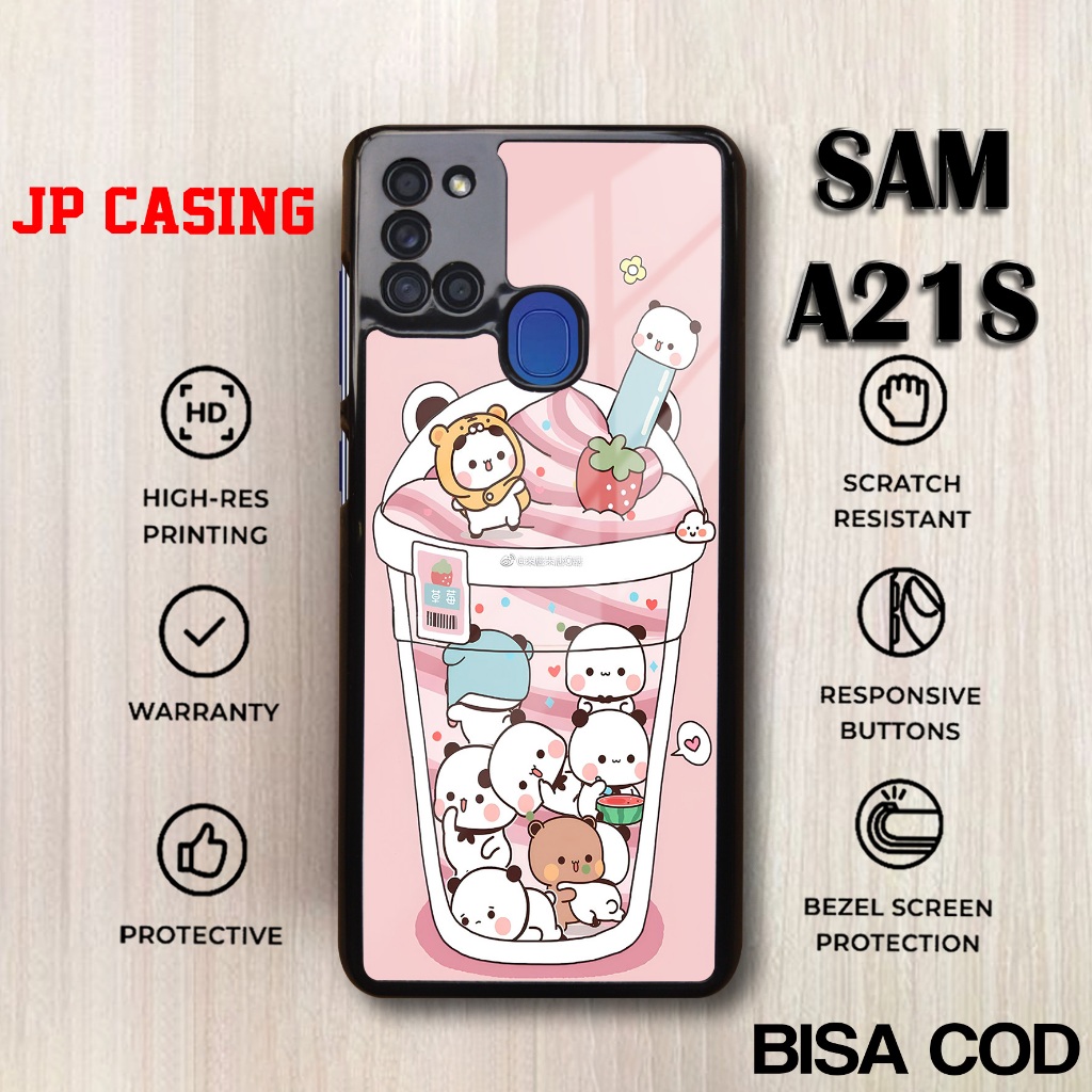 Case Samsung A21S Terbaru - Samsung A21S - Motif Cute bb - Bahan Hardcase Softcase Premium Glossy - 
