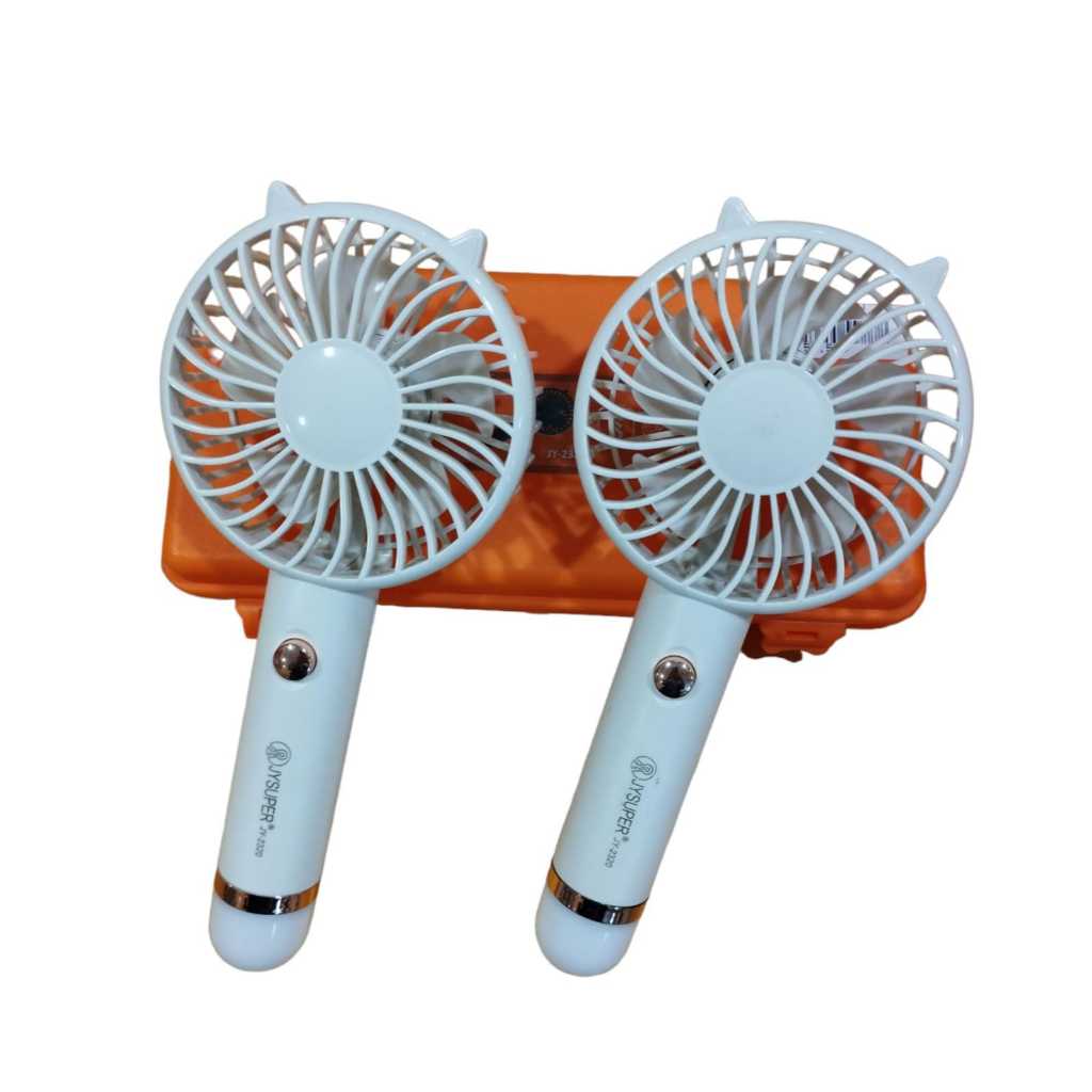 JYSUPER - Kipas angin mini portable mini fan & senter Micro USB