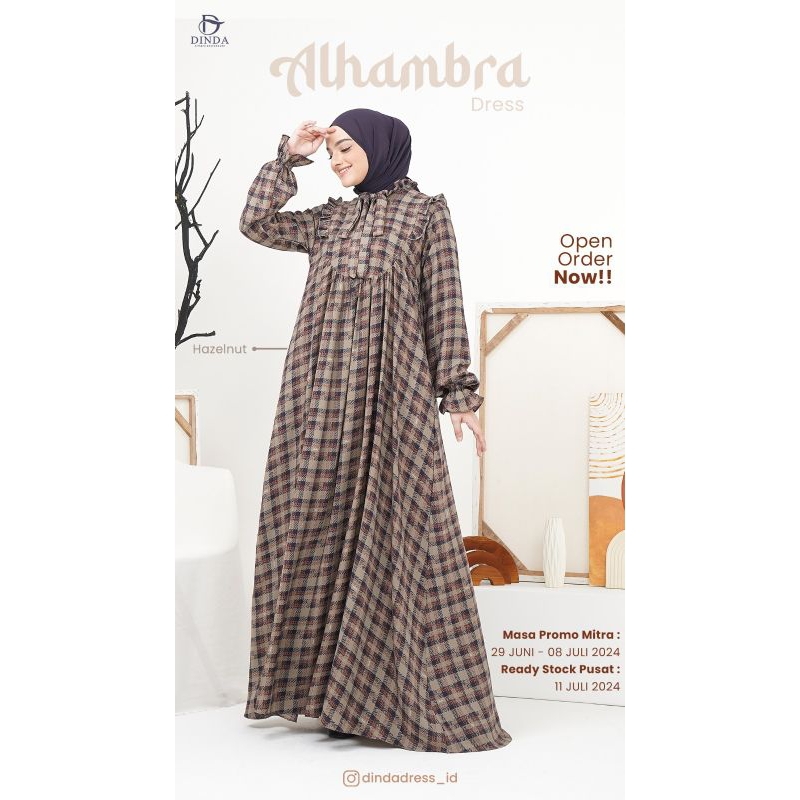 Alhambra By Dinda Original Gamis only. READY STOCK
