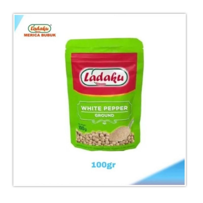 

Ladaku White Pepper 100 gr Lada Putih Merica Bubuk