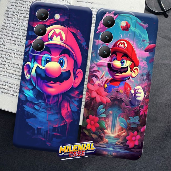 (MJA01) Softcase Vivo Y100 5G/Y100 4G Clear case Motif Kartun Pro Camera Camera belakang