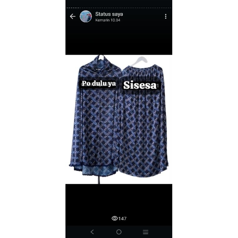 sisesa mukena original