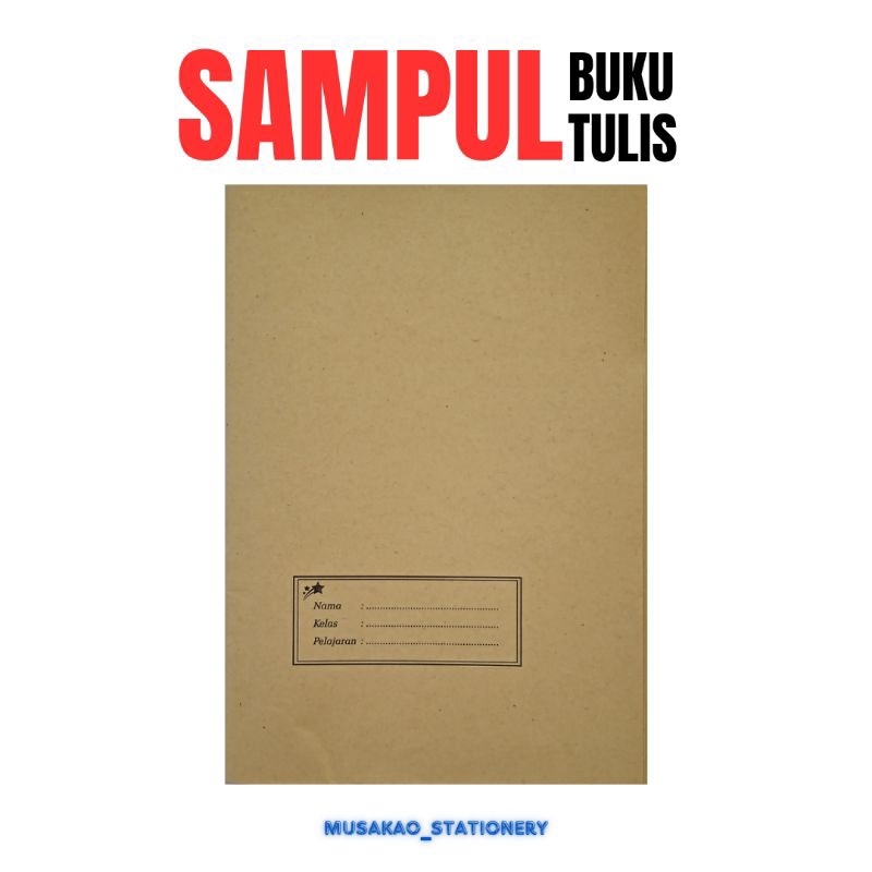 

Sampul Buku Coklat Pancasila 1 Pack isi 20 pcs