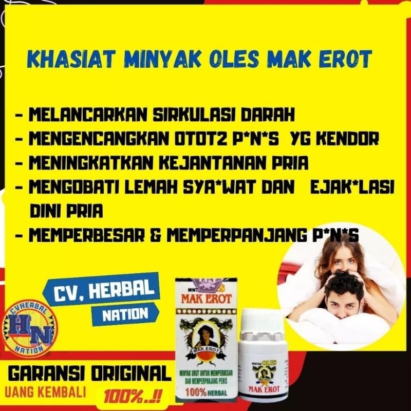 [COD] Minyak Oil Mak Erot Oles Pembesar Pemanjang Mr p M.p Pria Permanen Kuat Tahan Lama Besar Anti 