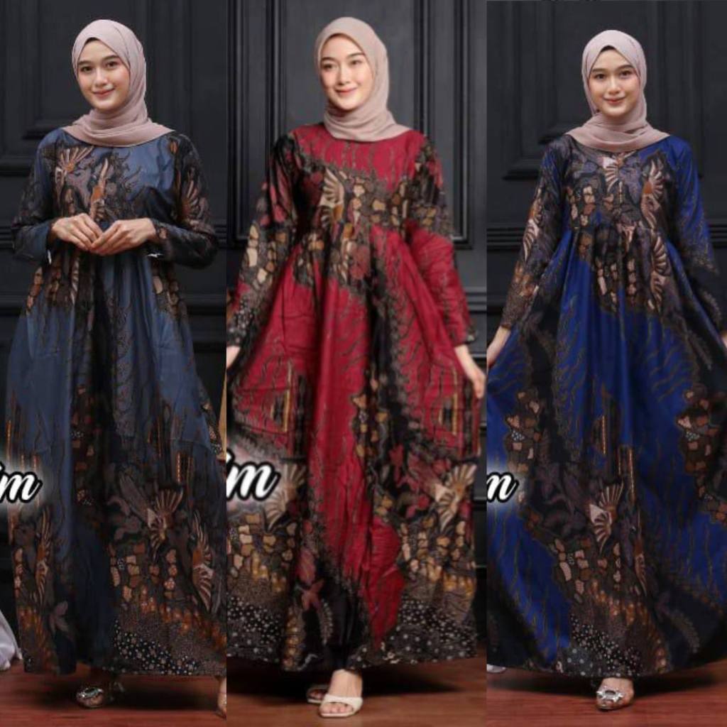 GAMIS BATIK MODERN / GAMIS BATIK JUMBO LD 120