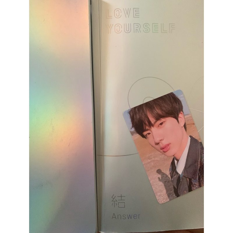 preloved bts love yourself answer include pc jin