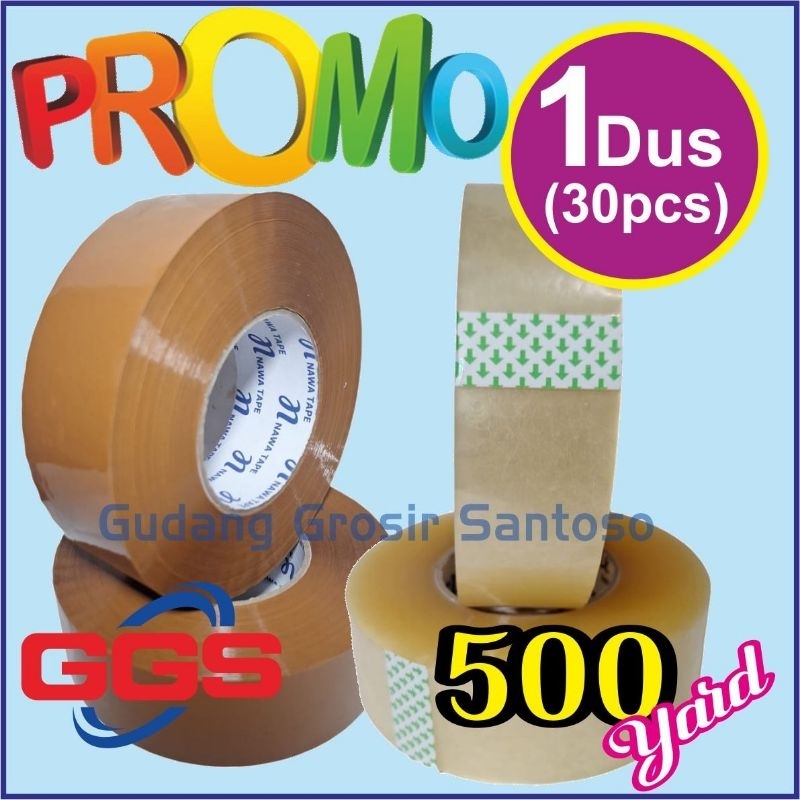 

LAKBAN BENING/COKLAT 45X500YARD 30 ROLL( 1DUS/1KARTON)