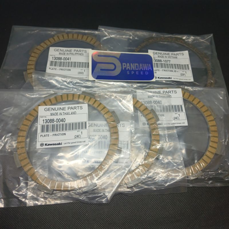 Kampas Kopling Klx 150 All Series Original 13088-0040/13088-0041/13088-1077