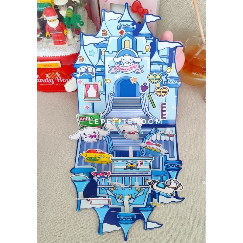 PAPER DOLL HOUSE SANRIO / PUZZLE HOUSE 3D SANRIO /DIY PAPER DOLL SANRIO / BUSY BOOK SANRIO /MAINAN A