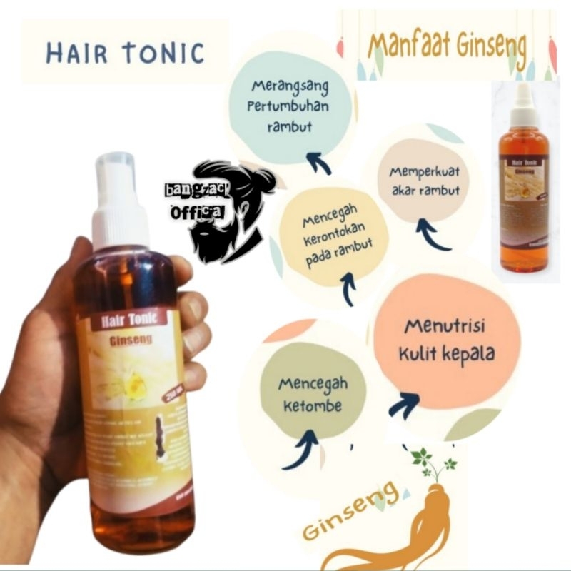 hair tonic ginseng Korea 250 ml