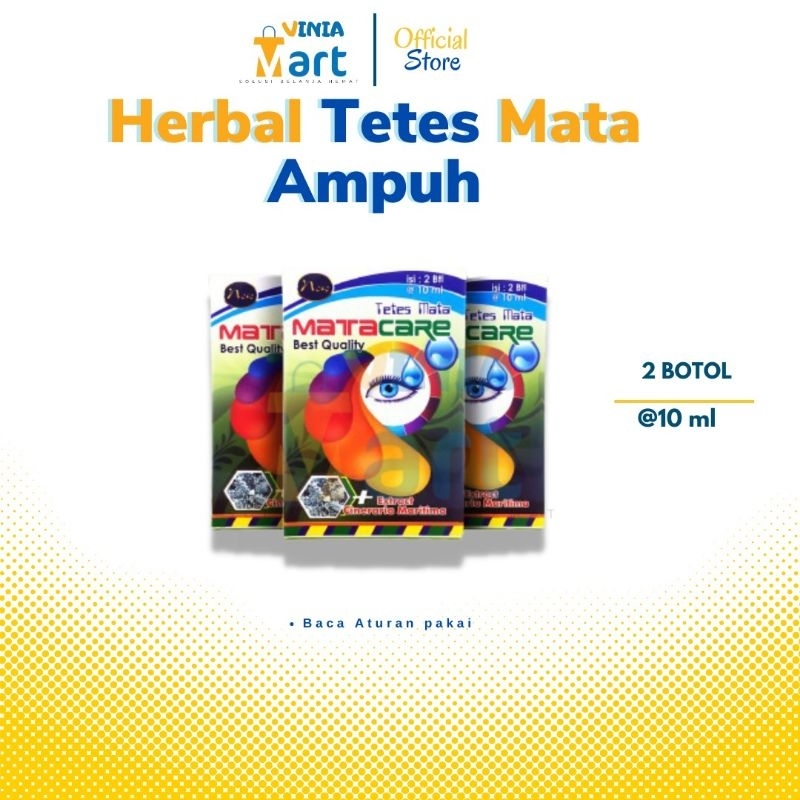 MATACARE TETES MATA ORIGINAL - OBAT MATA MINUS PLUS SILINDER GLUKOMA KATARAK