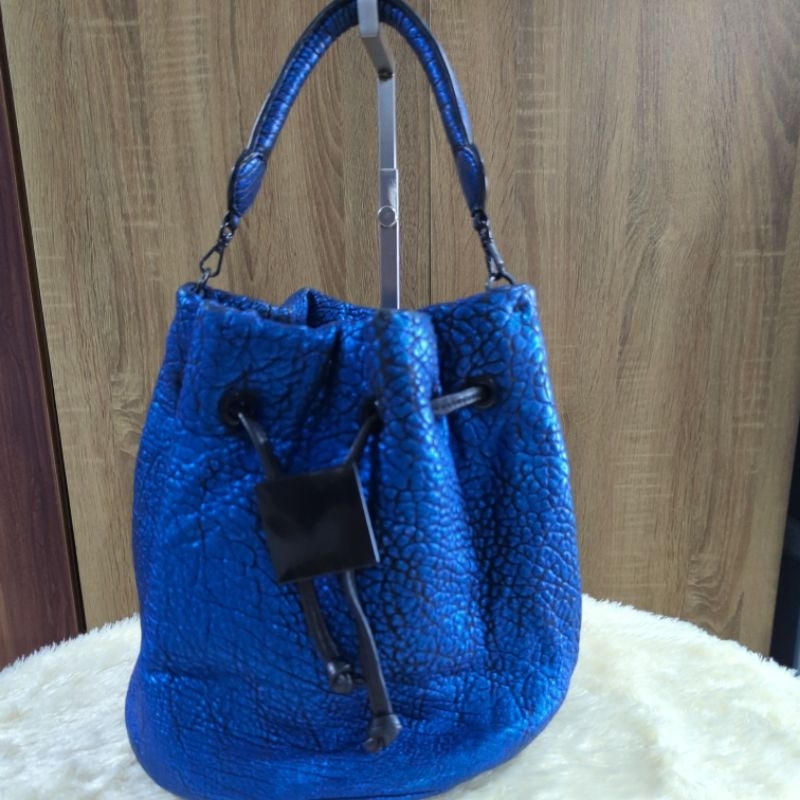 Handbag Good Sang A warna biru