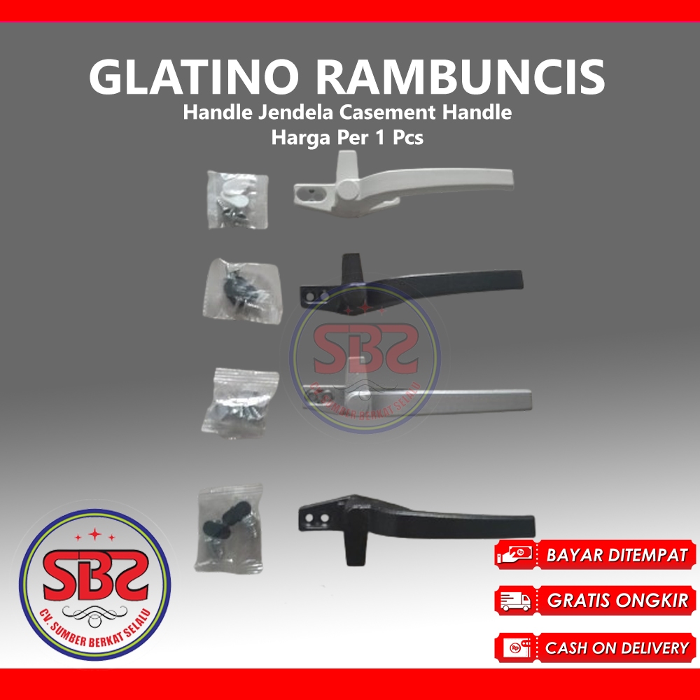 (GLATINO) Rambuncis Jendela Handle Jendela Casement Handle