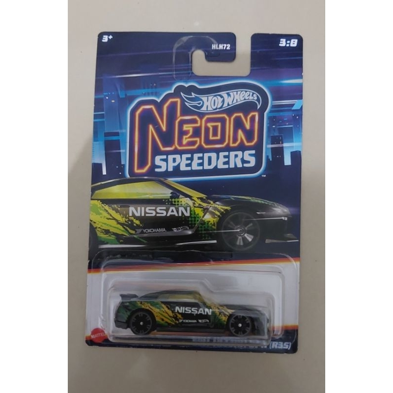 Hot Wheels Neon Nissan Gt R35