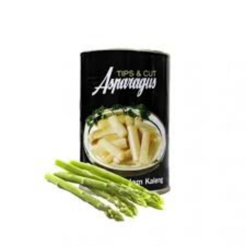 

ASPARAGUS CUTS KALENG NETTO 430 GR