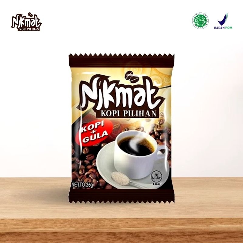 

Kopi Nikmat Duo Kopi+Gula 25gr