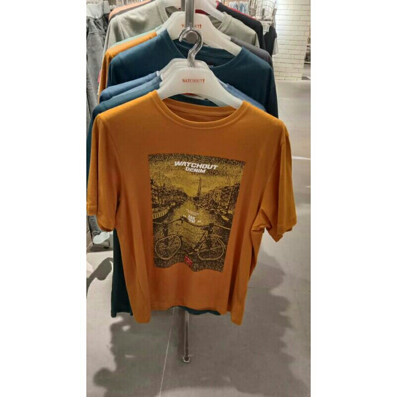 Kaos polos pria dewasa original watchout